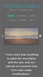 Mobile Screenshot of earthseagallery.com